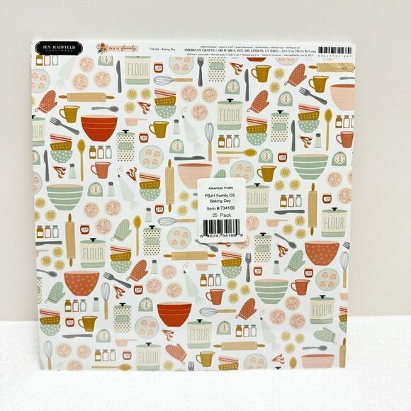 Jen Hadfield Scrapbook Paper Baking Day - Picture 1 of 6